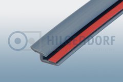 Rubber profile with self adhesive strip